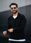 Fermuarlı Yaka Polar Sweatshirt Siyah