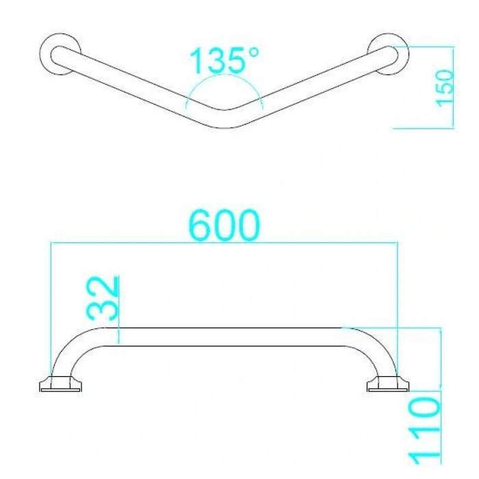 Açılı Tutunma Barı - ATB30
