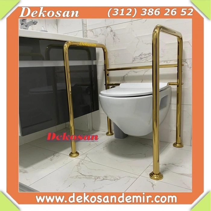 Gold Titanyum Engelli Tutunma Barı - ETB75GT