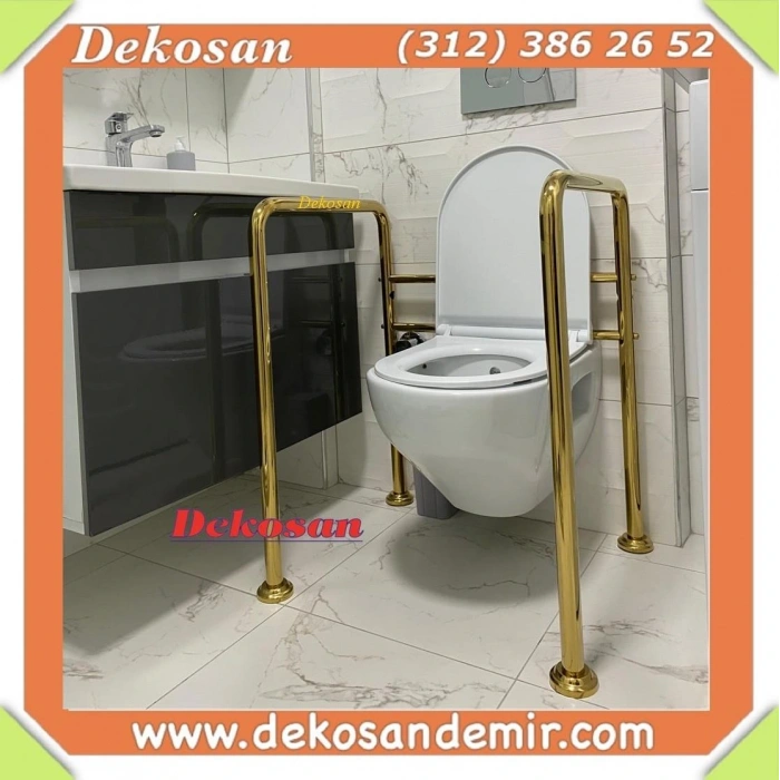 Gold Titanyum Engelli Tutunma Barı - ETB75GT