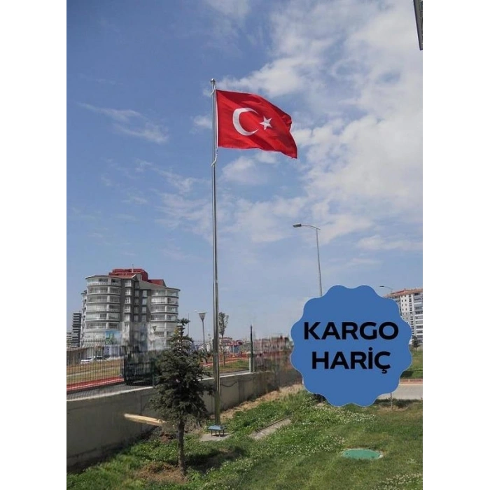 Paslanmaz Bayrak Direği - 9 metre (60-89-114)