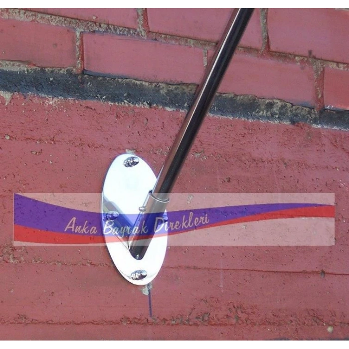 Paslanmaz Duvar Bayrak Direği - DBD15
