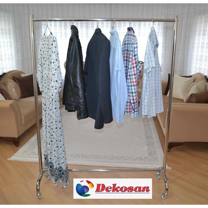 Paslanmaz Elbise Askılığı