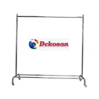 Paslanmaz Elbise Askı Arabası - AST18