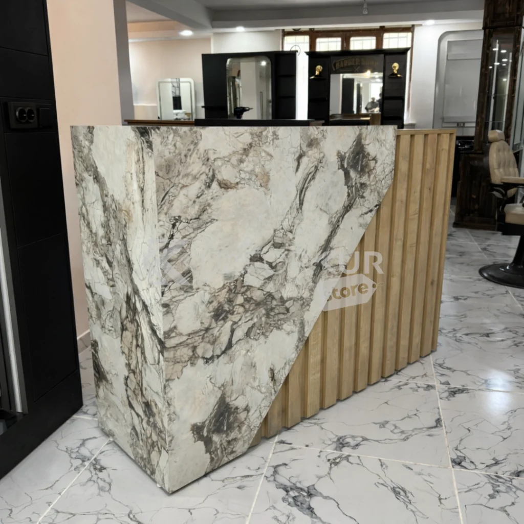 Mermer Desenli Banko (TEŞHİR)