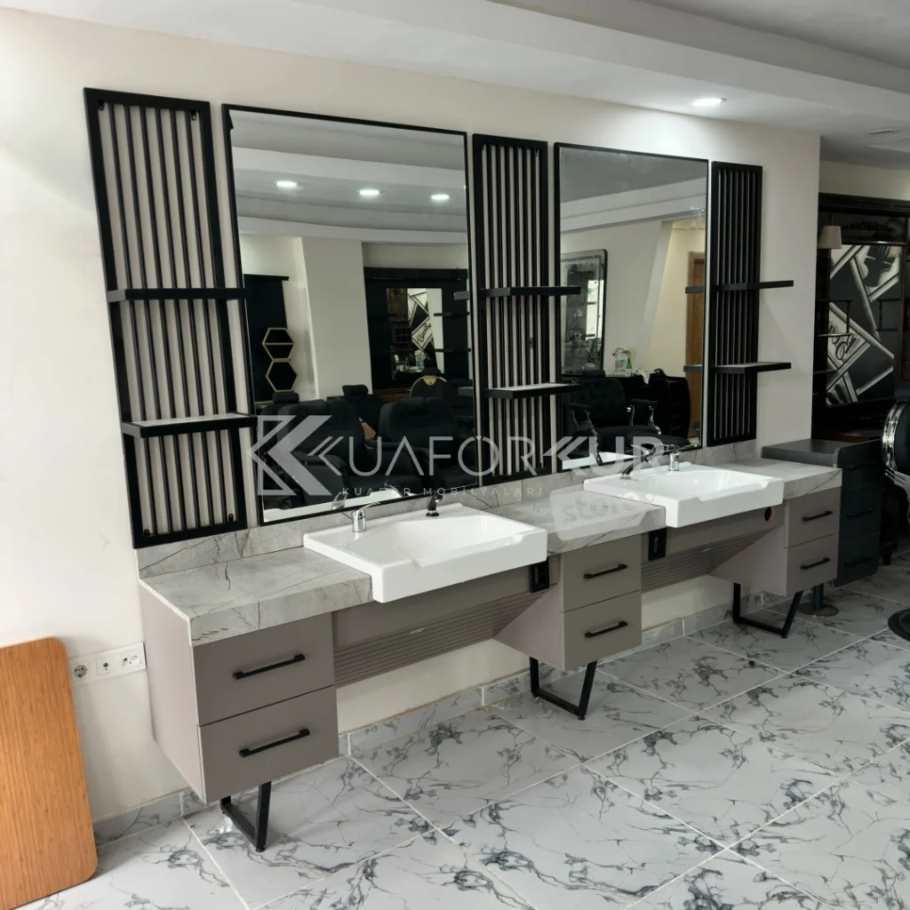 İkili Blok Berber Tezgahı (TEŞHİR)