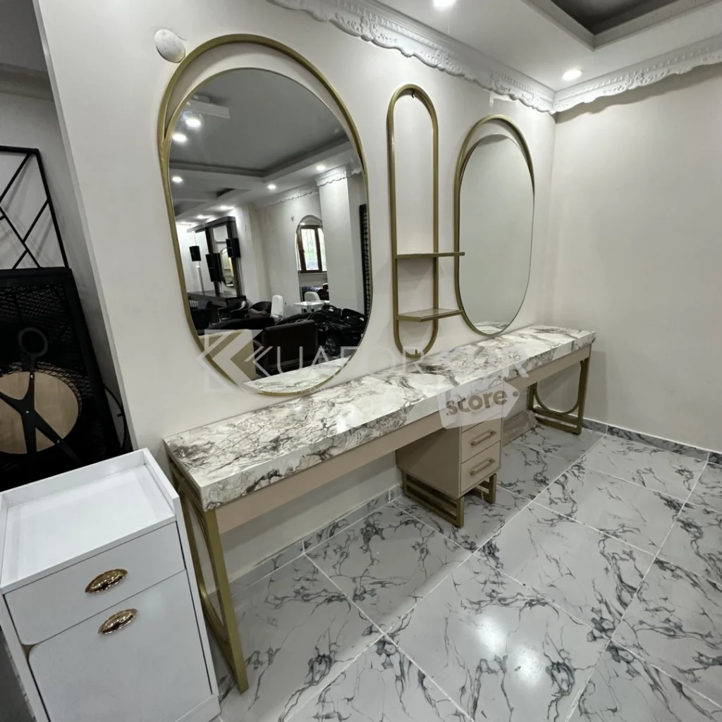 İkili Blok Kuaför Tezgahı (TEŞHİR)