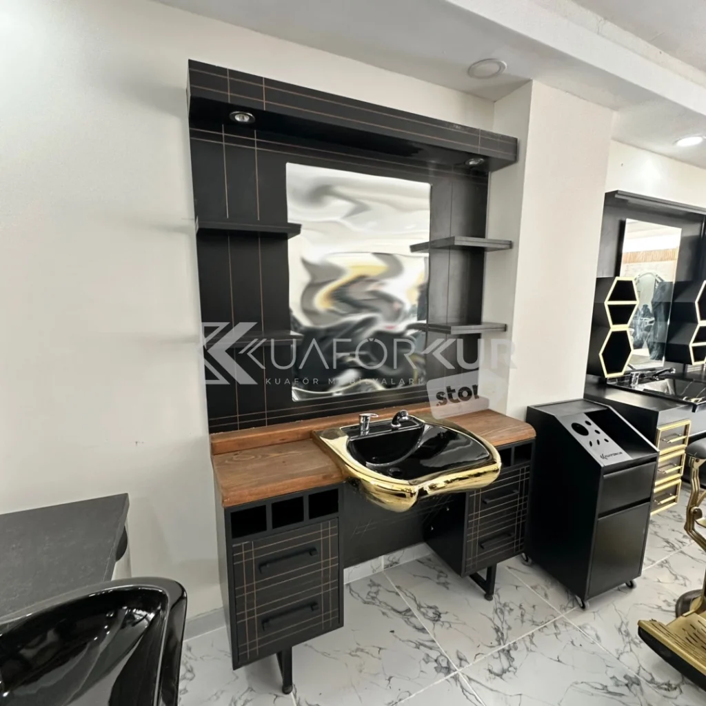 Çizgi Desenli Berber Tezgahı (TEŞHİR)