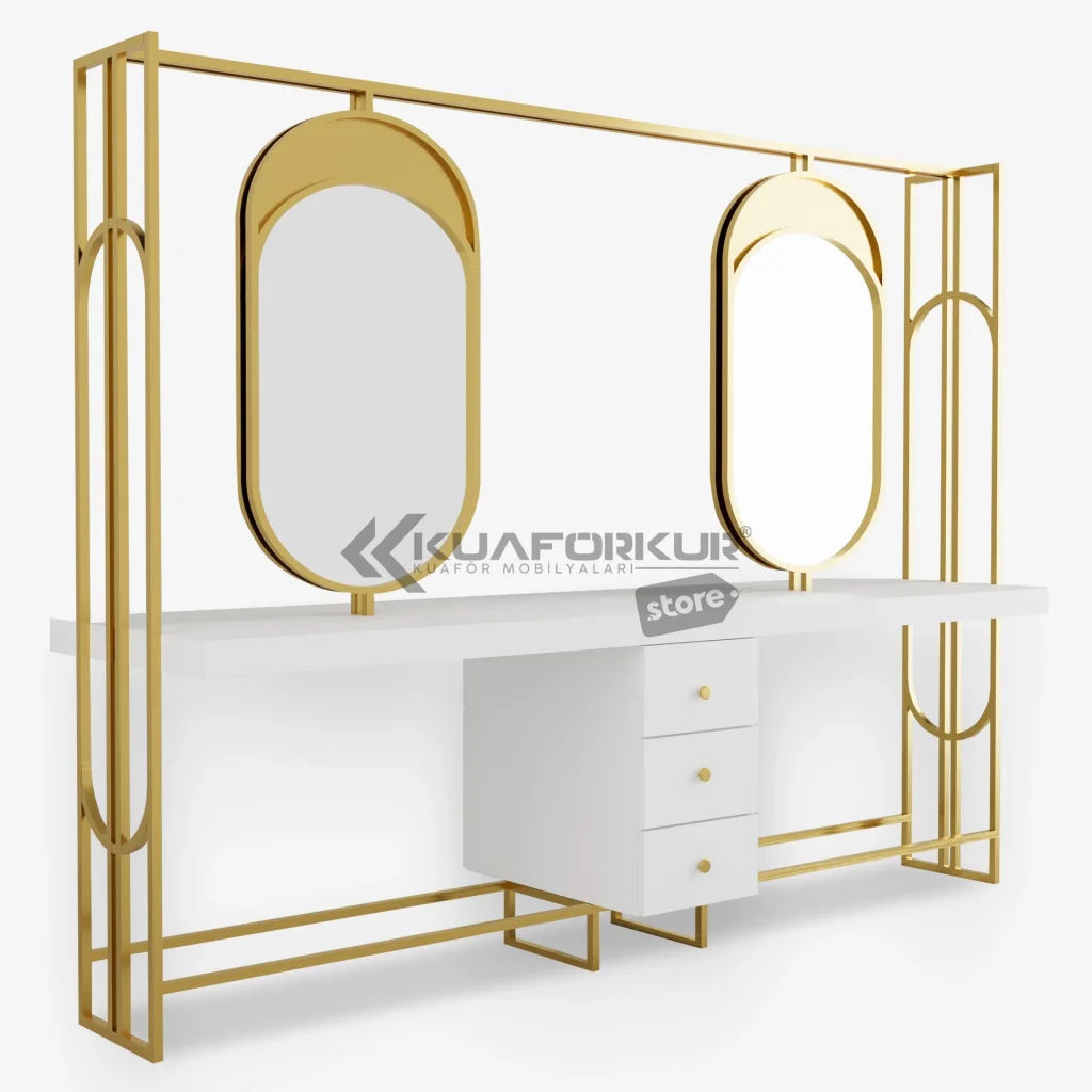 Çift Yönlü Bayan Kuaför Tezgahı (KFK 606)