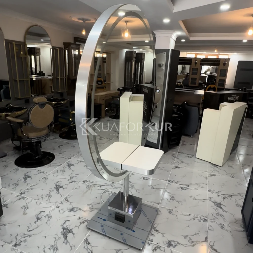 Çift Yönlü Bayan Kuaför Tezgahı (TEŞHİR)