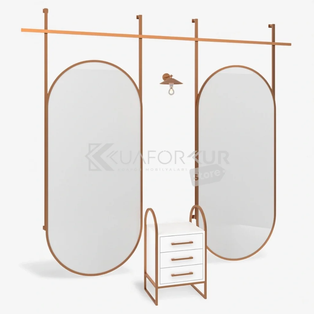 İkili Bayan Kuaför Tezgahı (KFK 509)