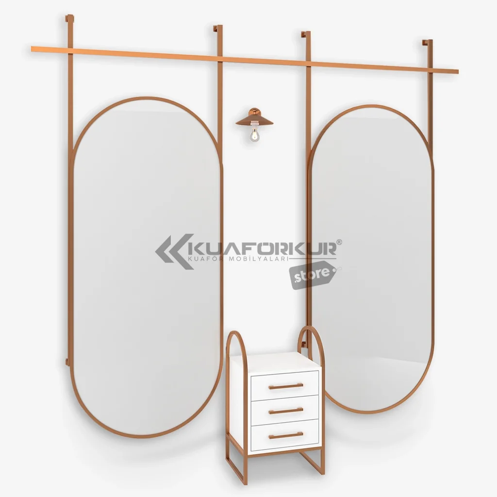 İkili Bayan Kuaför Tezgahı (KFK 509)