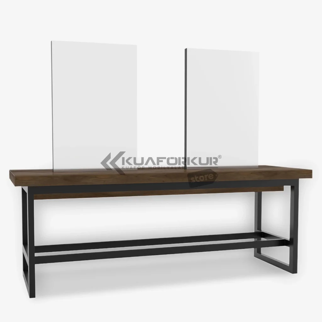 İkili Bayan Kuaför Tezgahı (KFK 607)