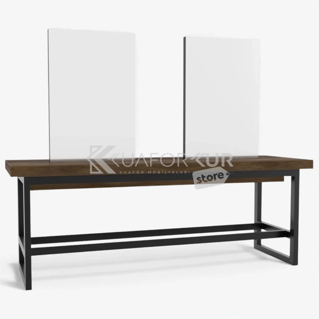 İkili Bayan Kuaför Tezgahı (KFK 607)