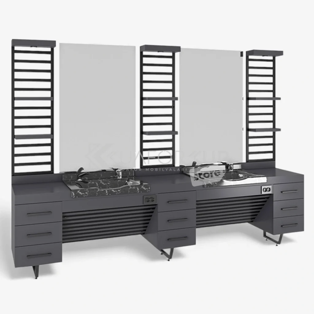 İkili Blok Berber Tezgahı (KFK 124)