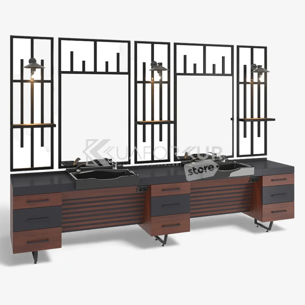 İkili Blok Berber Tezgahı (KFK 127-A)