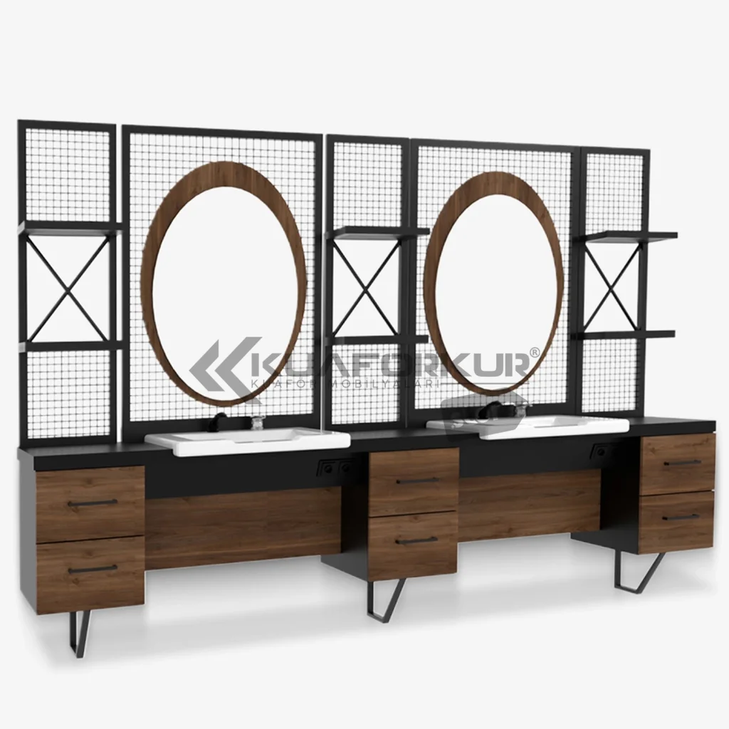 İkili Blok Berber Tezgahı (KFK 130)