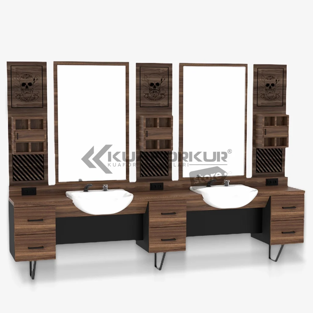 İkili Blok Berber Tezgahı (KFK 132)