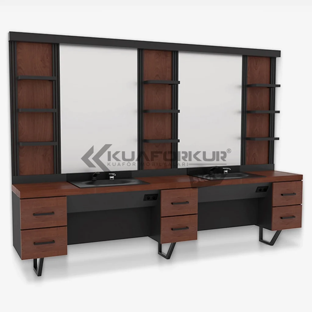 İkili Blok Berber Tezgahı (KFK 138)