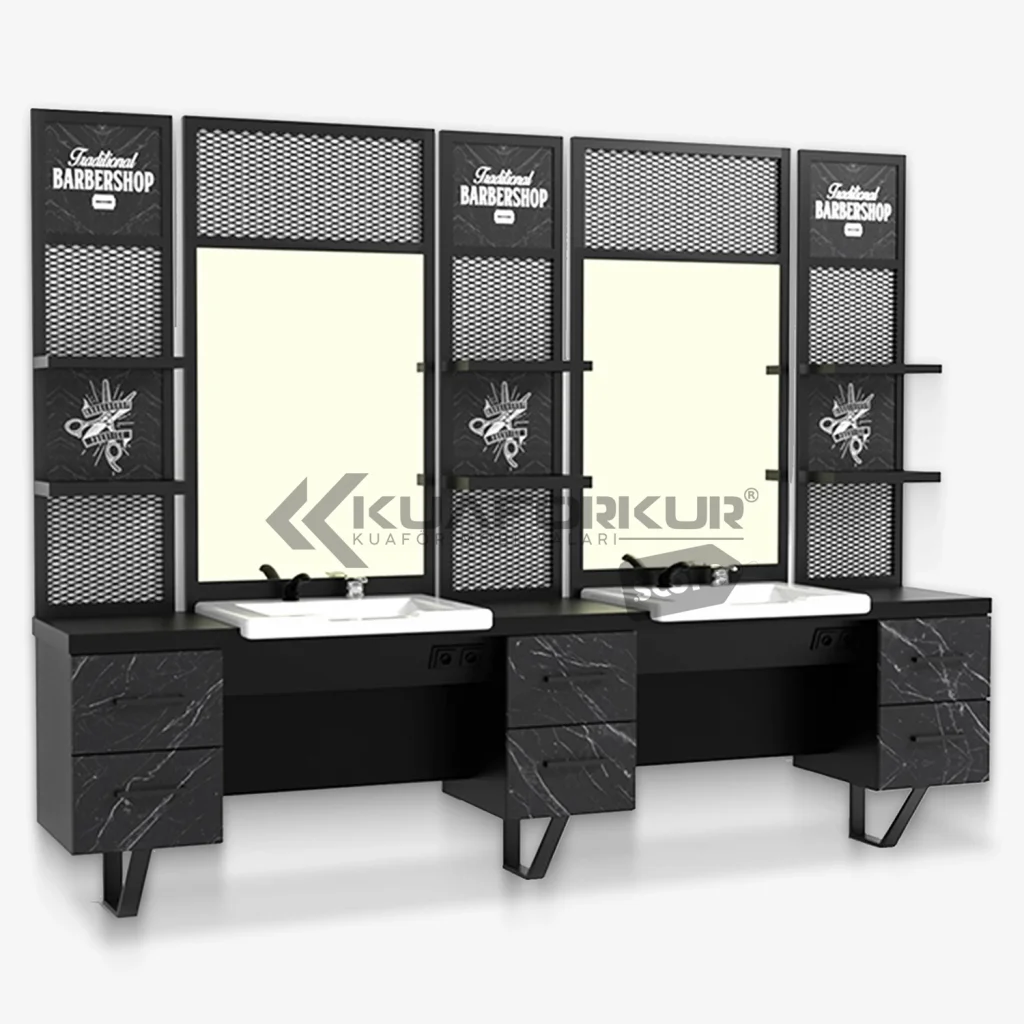 İkili Blok Berber Tezgahı (KFK 140)