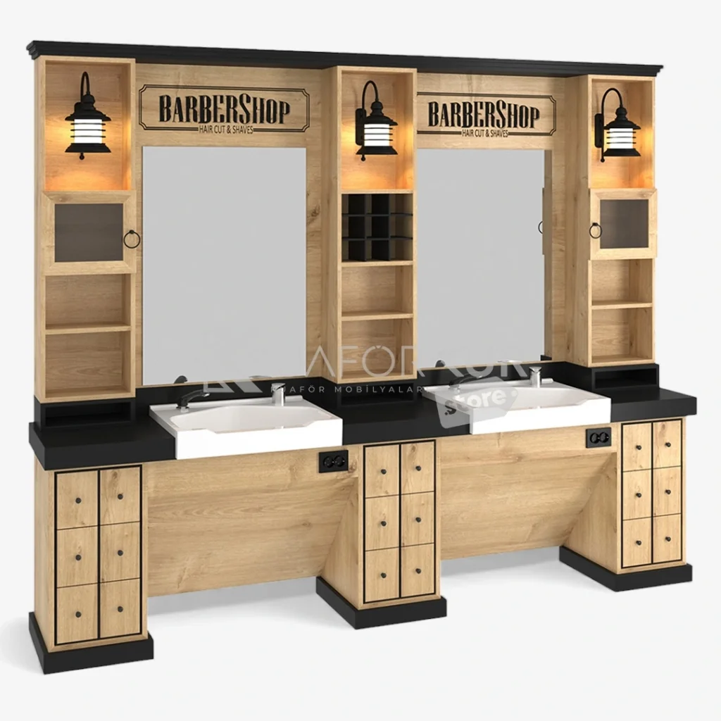 İkili Blok Berber Tezgahı (KFK 146)