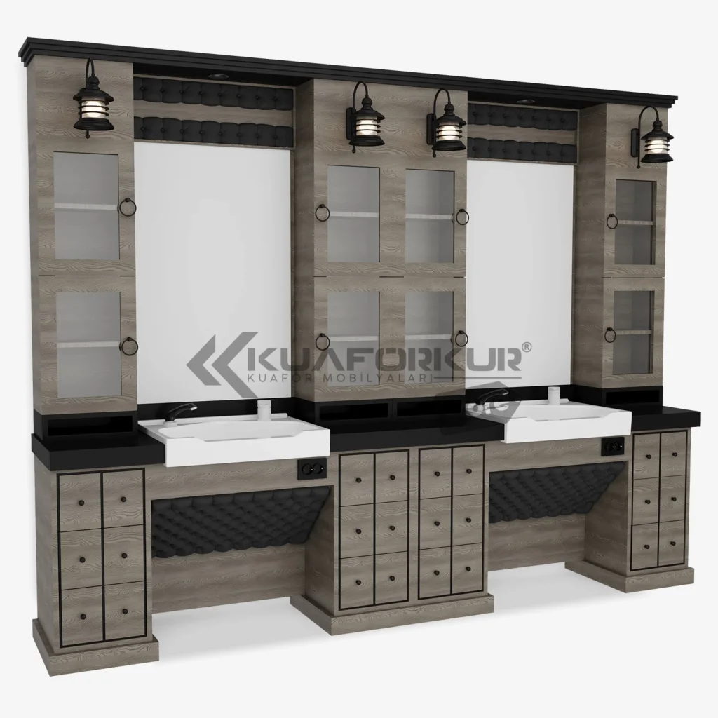 İkili Blok Berber Tezgahı (KFK 147)