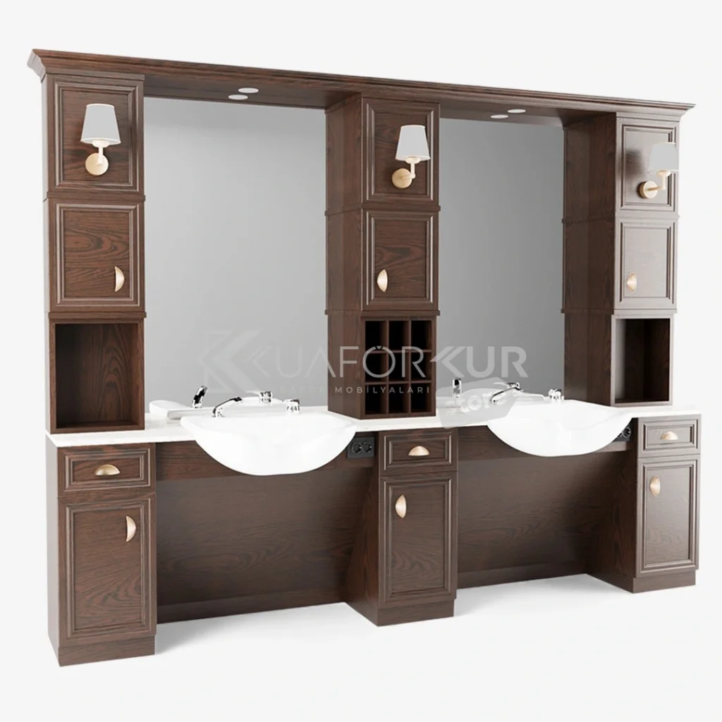 İkili Blok Berber Tezgahı (KFK 162-A)