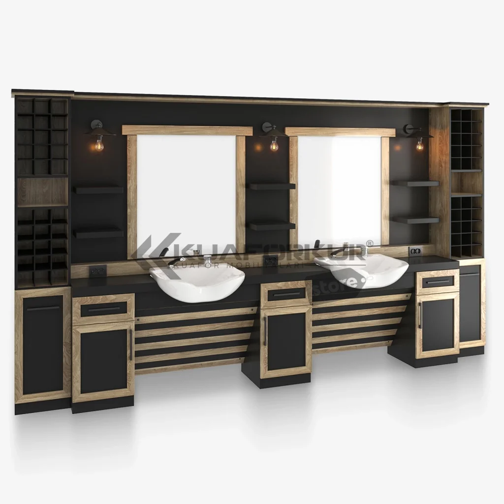 İkili Blok Berber Tezgahı (KFK 181)