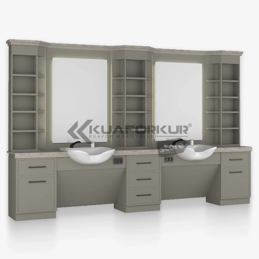 İkili Blok Berber Tezgahı (KFK 184)