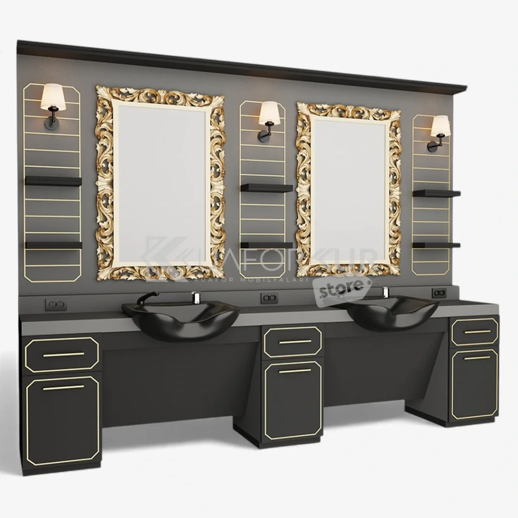 İkili Blok Berber Tezgahı (KFK 206)