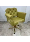 Gold Kaplamalı Kuaför Koltuğu (TEŞHİR)