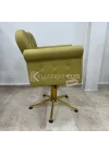 Gold Kaplamalı Kuaför Koltuğu (TEŞHİR)