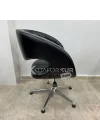 Parlak Siyah Kuaför Koltuğu (TEŞHİR)