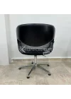 Parlak Siyah Kuaför Koltuğu (TEŞHİR)