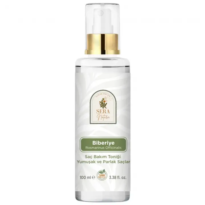 Biberiye Suyu ve Yağı Seti Doğal Saç ve Cilt Bakımı