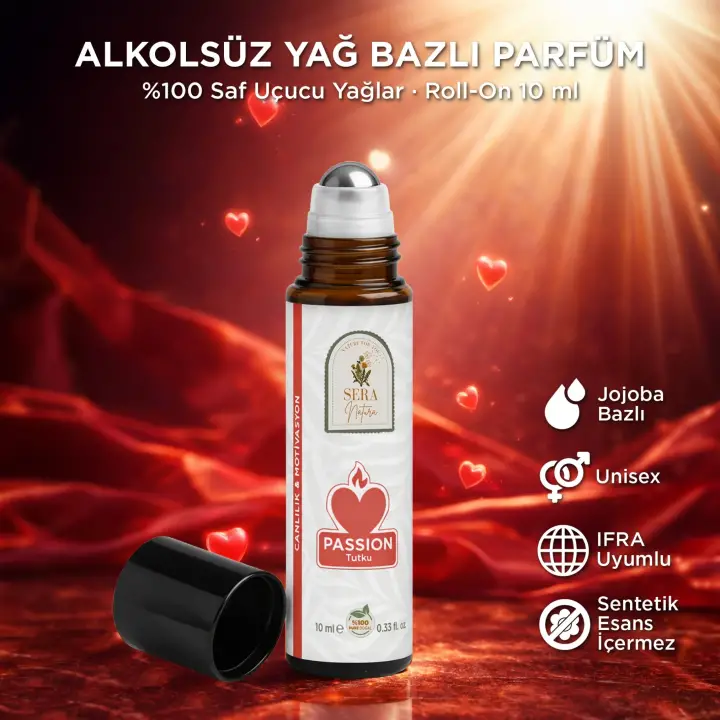 Passion Tutku Yağ Bazlı Parfüm Roll-On 10 ml