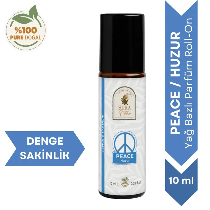 Peace Huzur Yağ Bazlı Parfüm Roll-On 10 ml