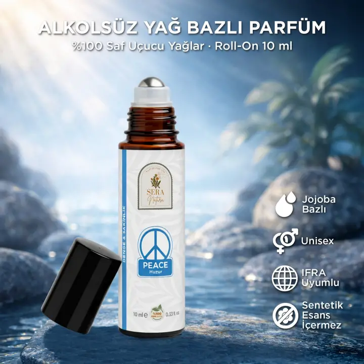 Peace Huzur Yağ Bazlı Parfüm Roll-On 10 ml