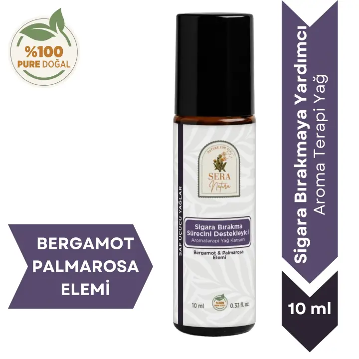 Sigara Bırakmaya Yardımcı Aromaterapi Yağ 10 ml %100 Doğal