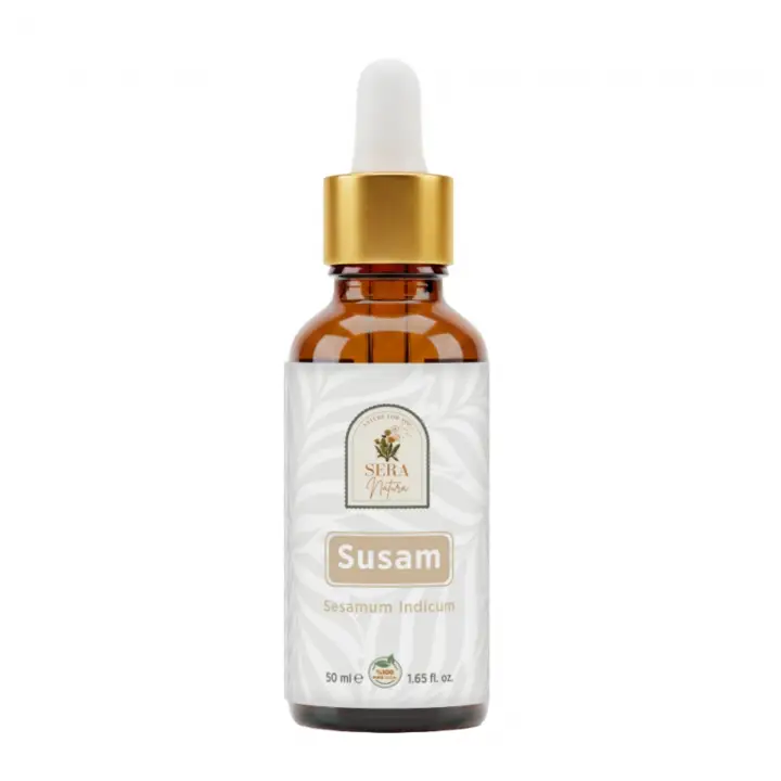 Susam Yağı 50 ml %100 Doğal Saç Bakımı & Parlak Görünüm