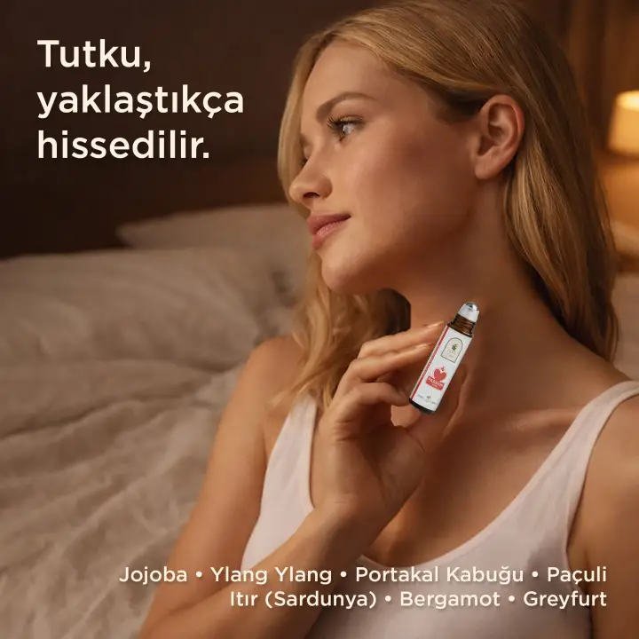 Roll-On Parfüm Seti 5 x 10 ml – Yağ Bazlı, Alkolsüz, Doğal İçerikli, Unisex