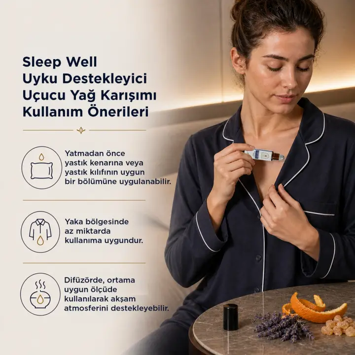 Sleep Well Uyku Destekleyici Uçucu Yağ Karışımı 10 ml
