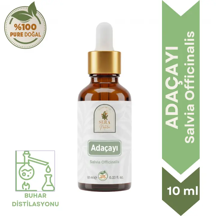 Adaçayı Uçucu Yağı 10 ml. %100 Saf