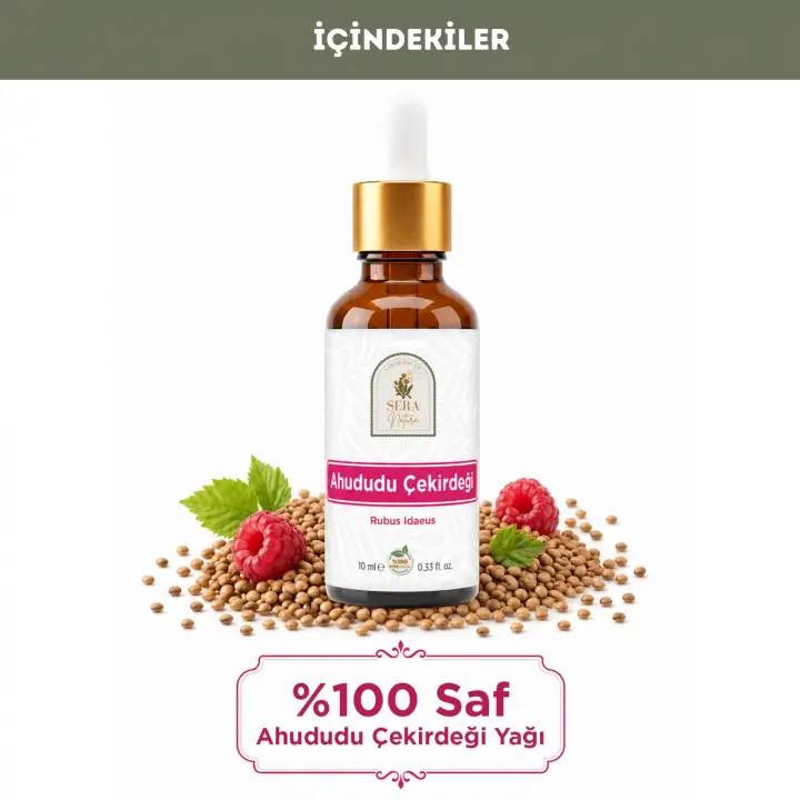 Ahududu Çekirdeği Yağı 10 ml %100 Saf
