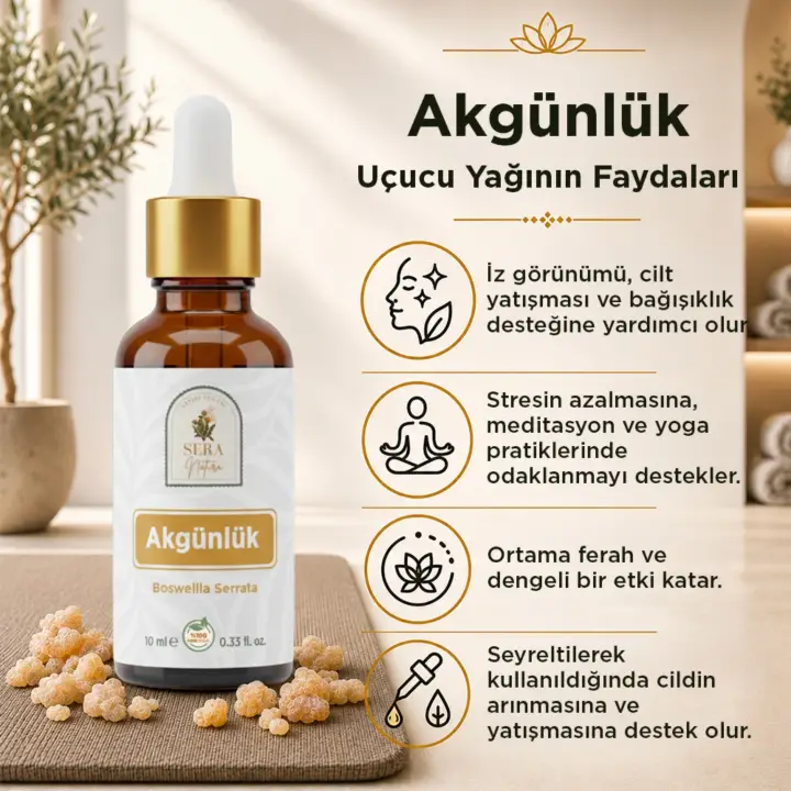 Akgünlük Uçucu Yağı 10 ml. % 100 Saf
