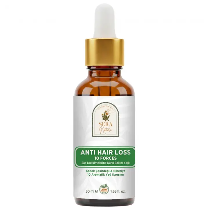 ANTI HAIR LOSS- 10 FORCES Saç Dökülmelerine Karşı 10 Aromatik Yağ Karışımı