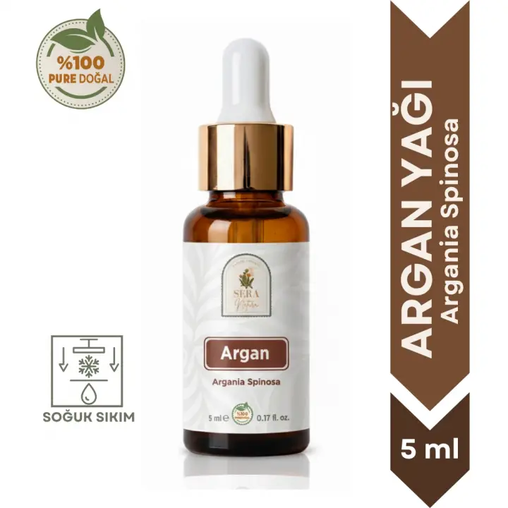 Argan Yağı 5 ml. %100 Saf