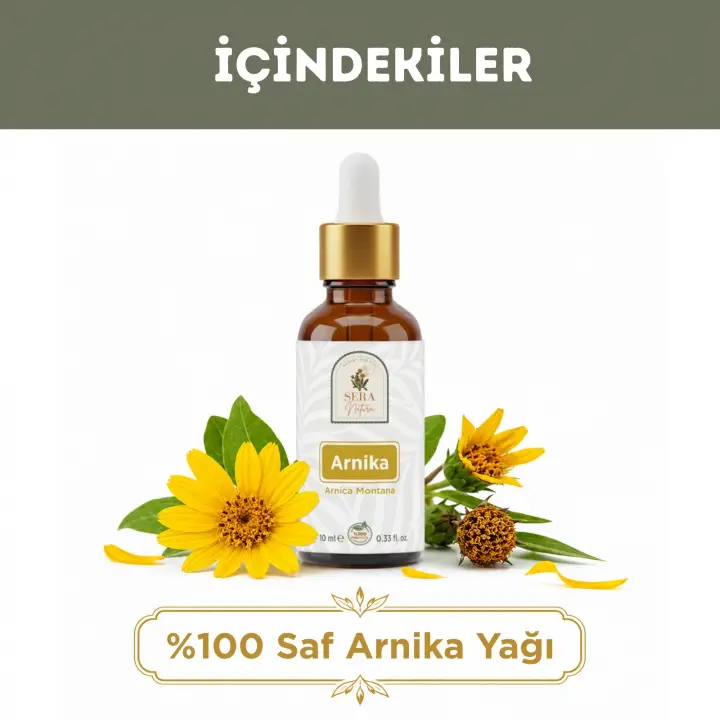 Arnika Yağı 10 ml %100 Saf ve Doğal