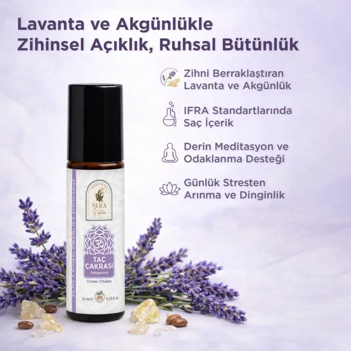 Aromaterapi 7 Çakra Yağ Seti 7 x 10 ml Ritüel Seti