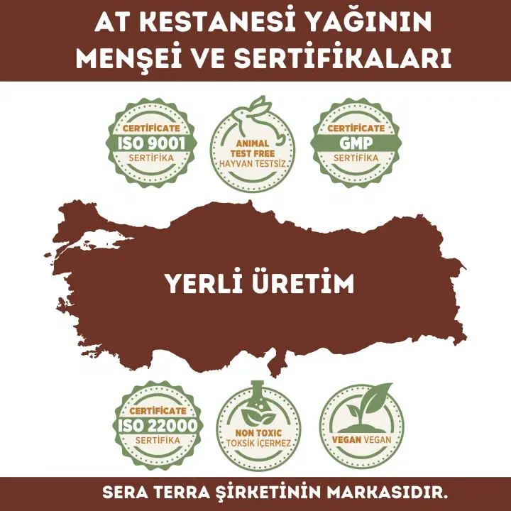 At Kestanesi Yağı 30 ml %100 Saf
